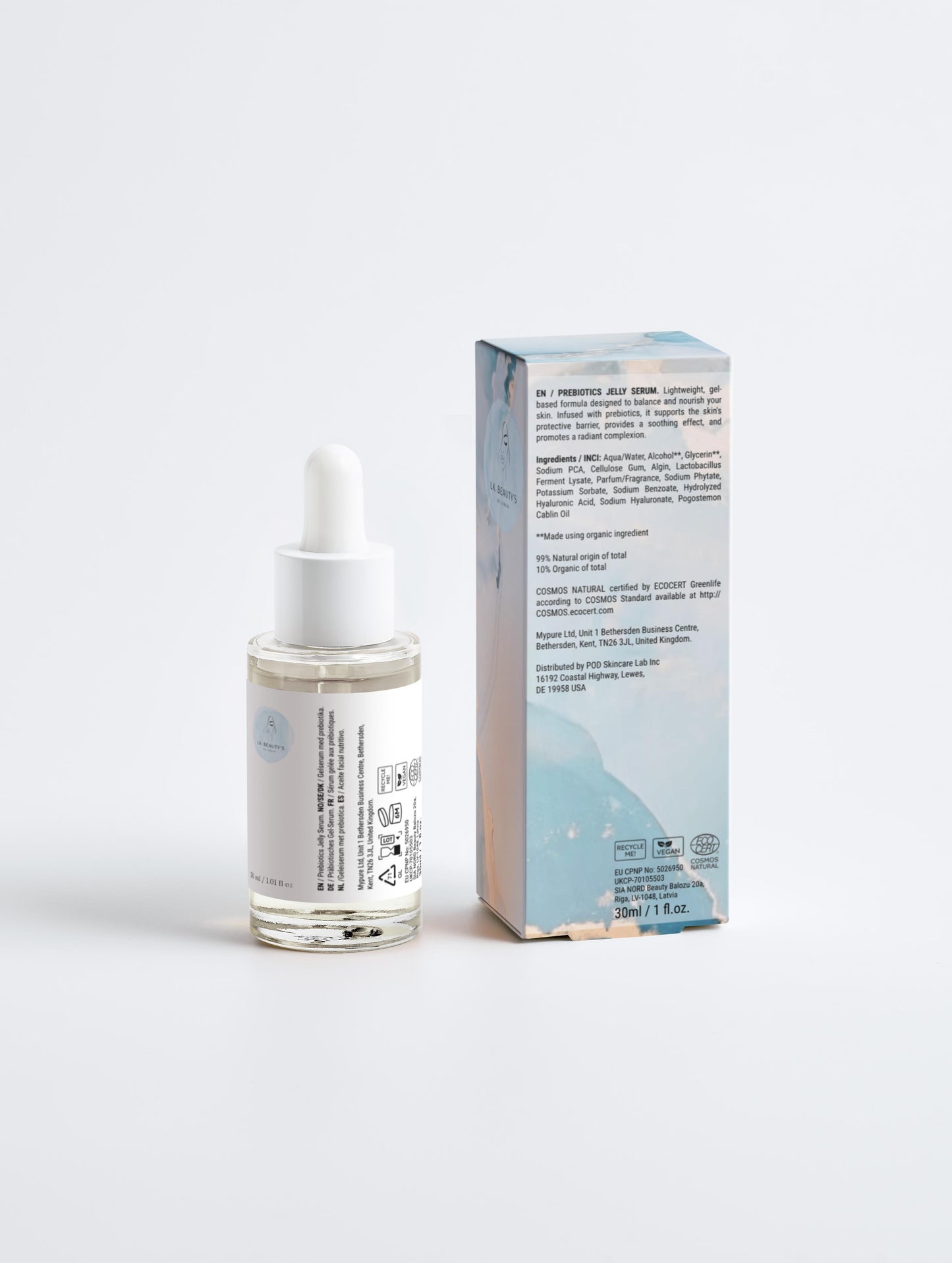 Bioaktives Präbiotisches Gel-Serum