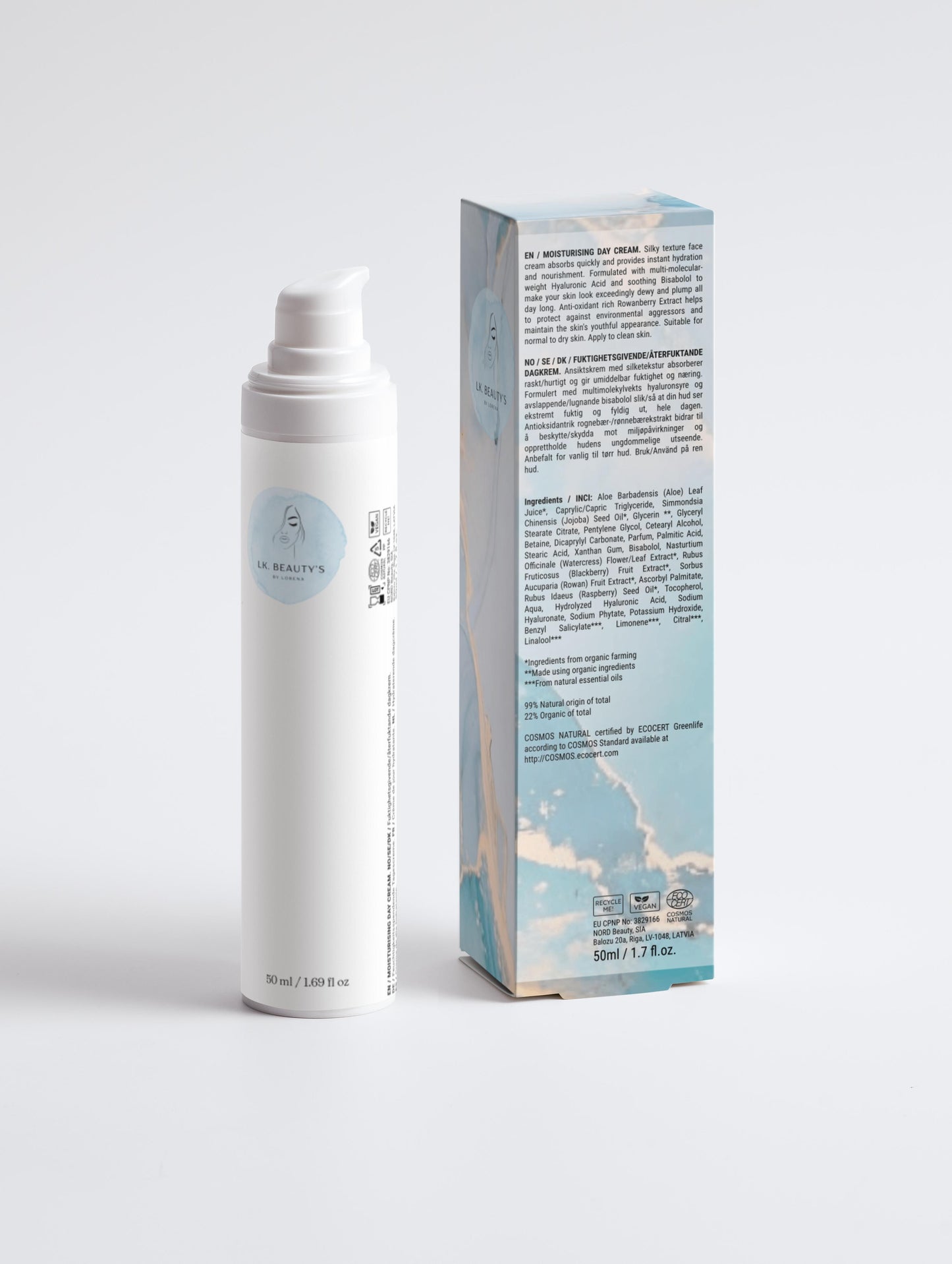 Feuchtigkeitsspendende Tagescreme 50ml