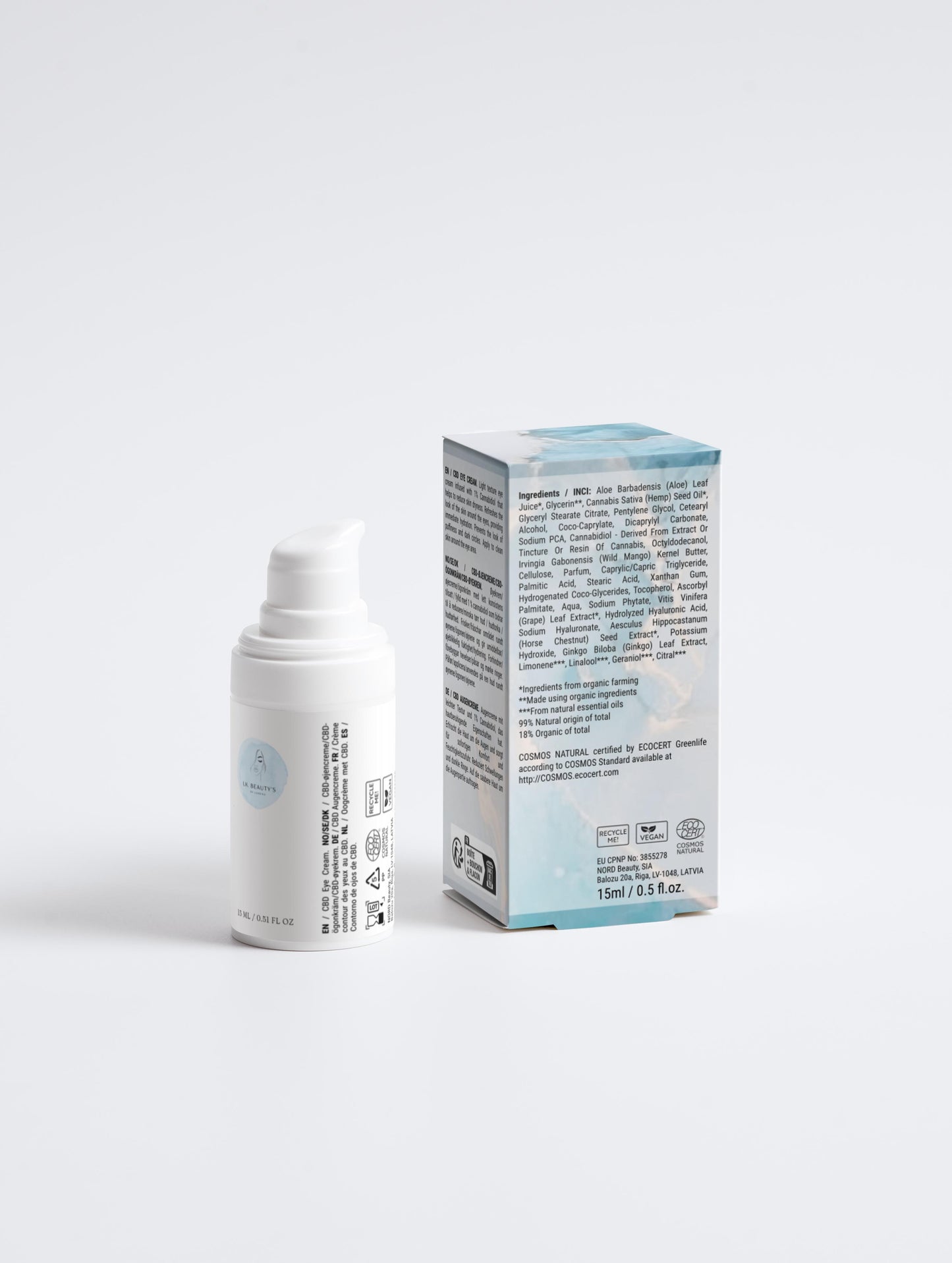 Beruhigende Augencreme