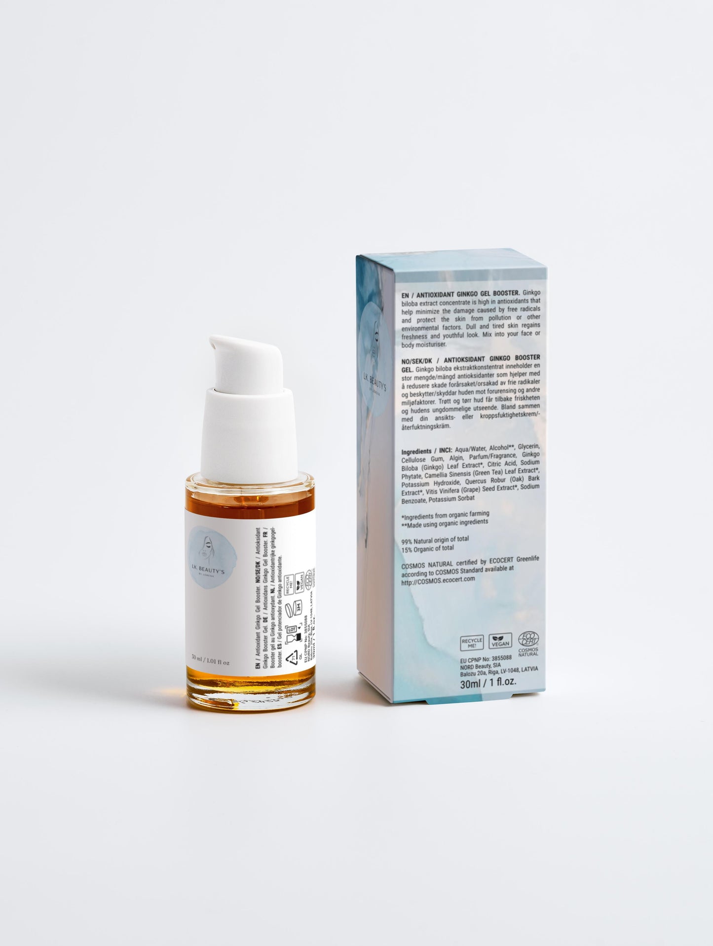 Antioxidans Ginkgo Gel Booster